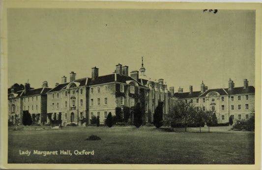 Vintage Postcard of Lady Margaret Hall, Oxford