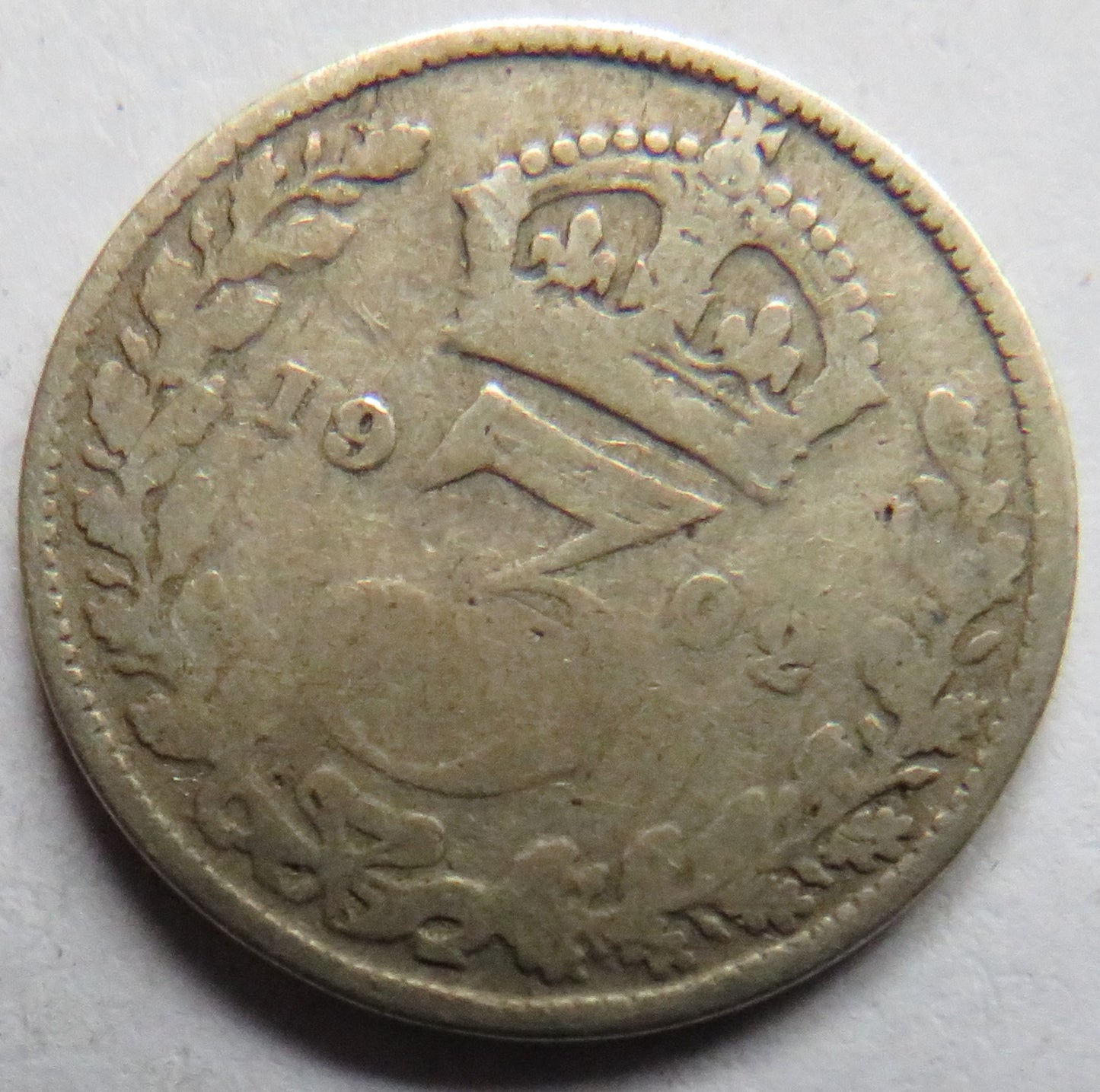 1902 King Edward VII Silver Threepence Coin - Great Britain