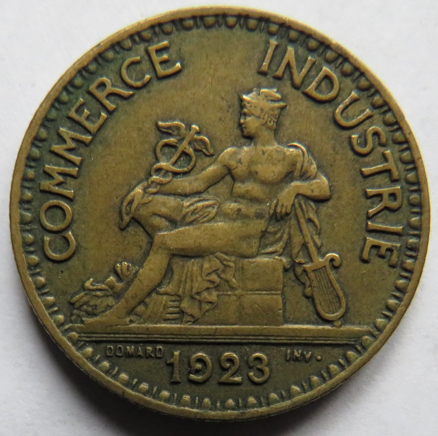 1923 France 2 Francs Coin