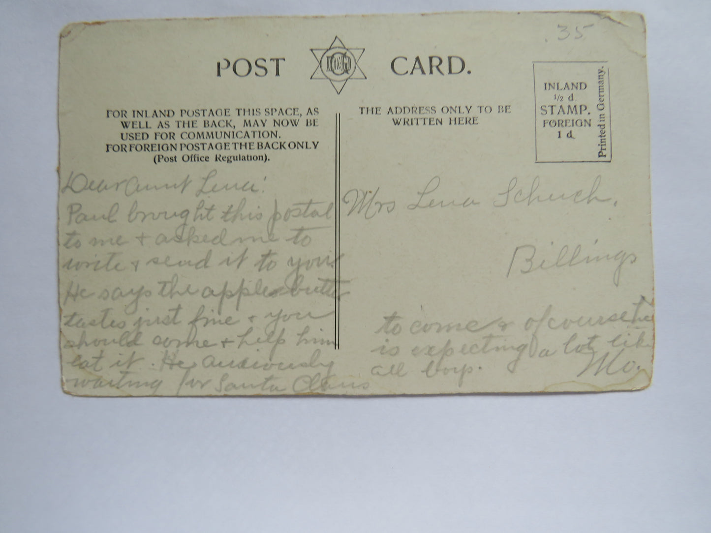 Vintage Postcard of Beccles