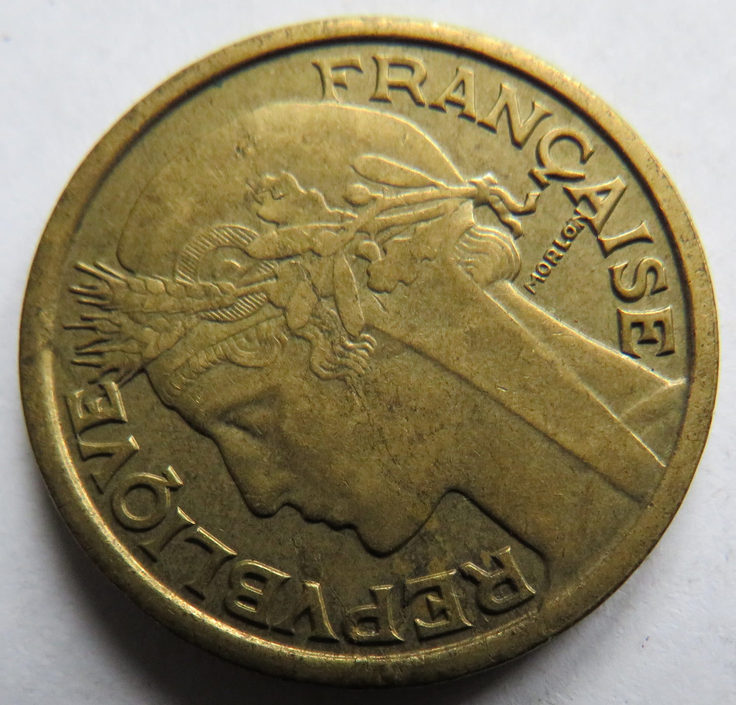 1941 France 2 Francs Coin