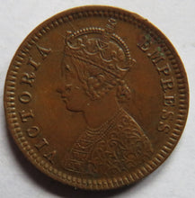 Load image into Gallery viewer, 1901 Queen Victoria India 1/12th Anna Coin
