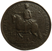 Load image into Gallery viewer, Jacobite - Rebellion Justly Rewarded At Culloden 1746 - Duke of Cumberland Medal
