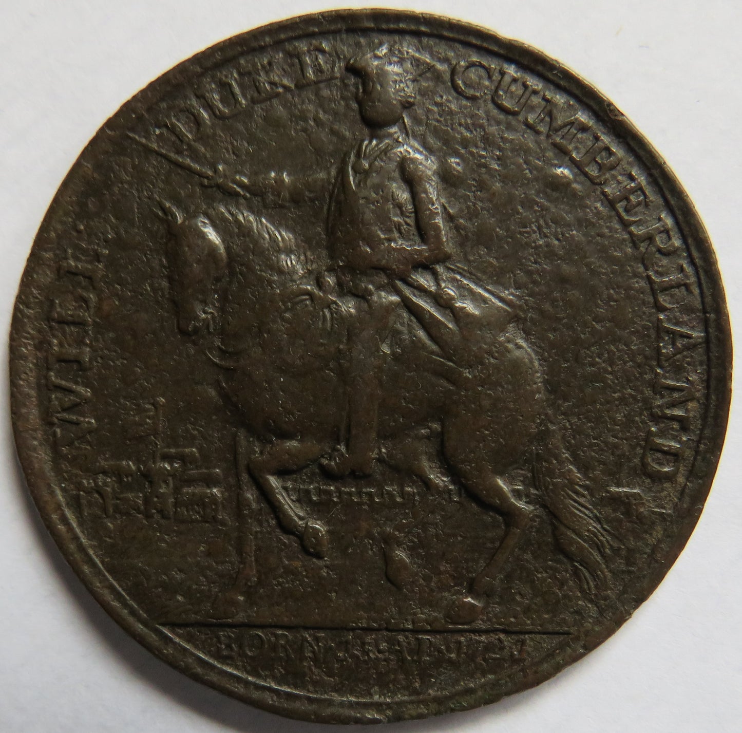Jacobite - Rebellion Justly Rewarded At Culloden 1746 - Duke of Cumberland Medal