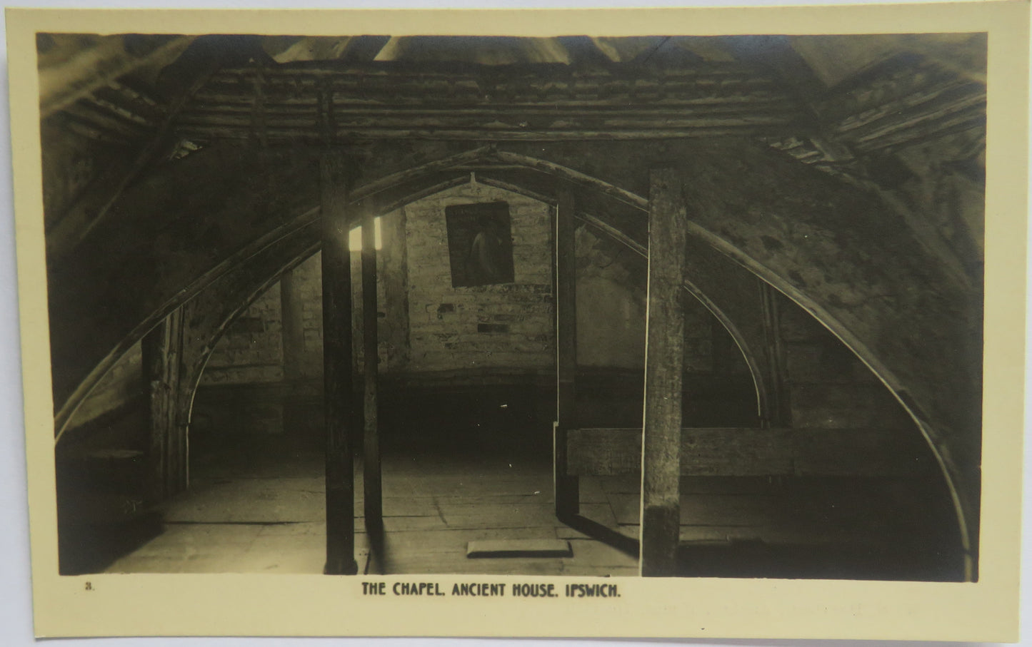 Vintage Postcard of The Chapel Ancient House, Ipswich