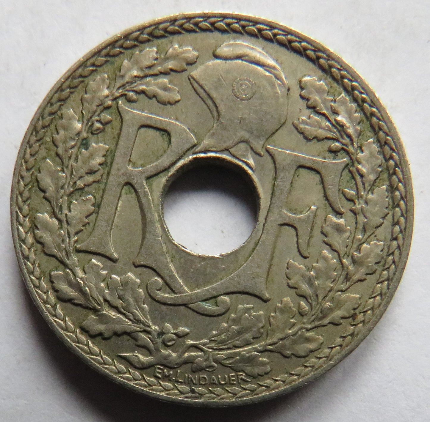 1935 France 10 Centimes Coin