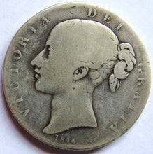 Load image into Gallery viewer, 1844 Queen Victoria Young Head Silver Crown Coin - Star Edge Stop
