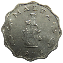 Load image into Gallery viewer, 1972 Malta 5 Mils Coin
