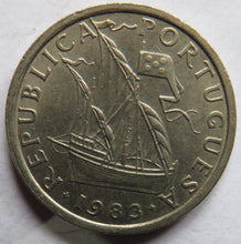 Load image into Gallery viewer, 1983 Portugal 5 Escudos Coin
