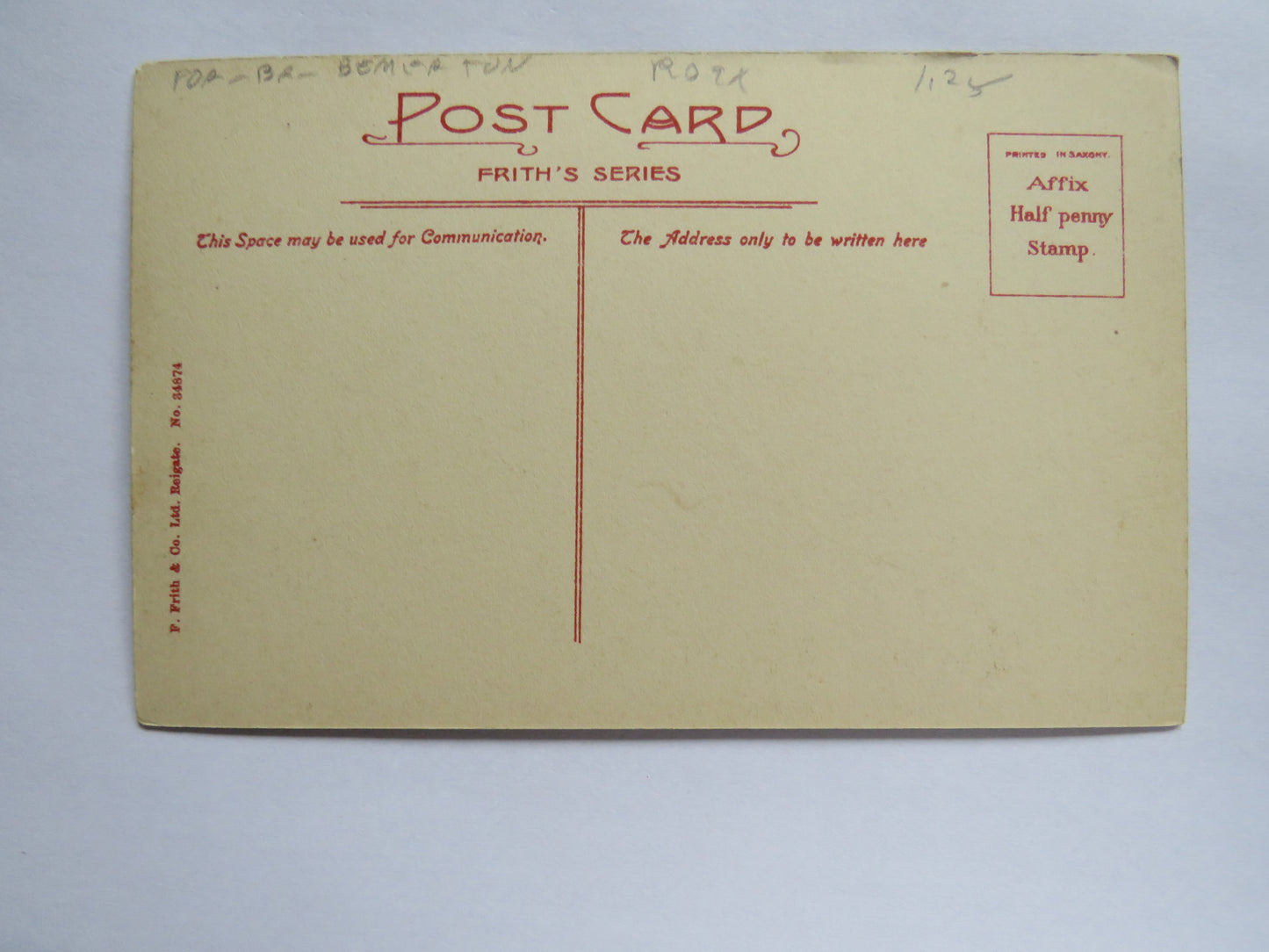 Vintage Postcard of Bemerton George Herbert's Church