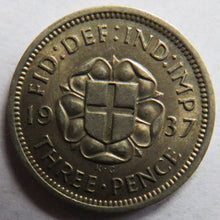 Load image into Gallery viewer, 1937 King George VI Silver Threepence Coin In High Grade
