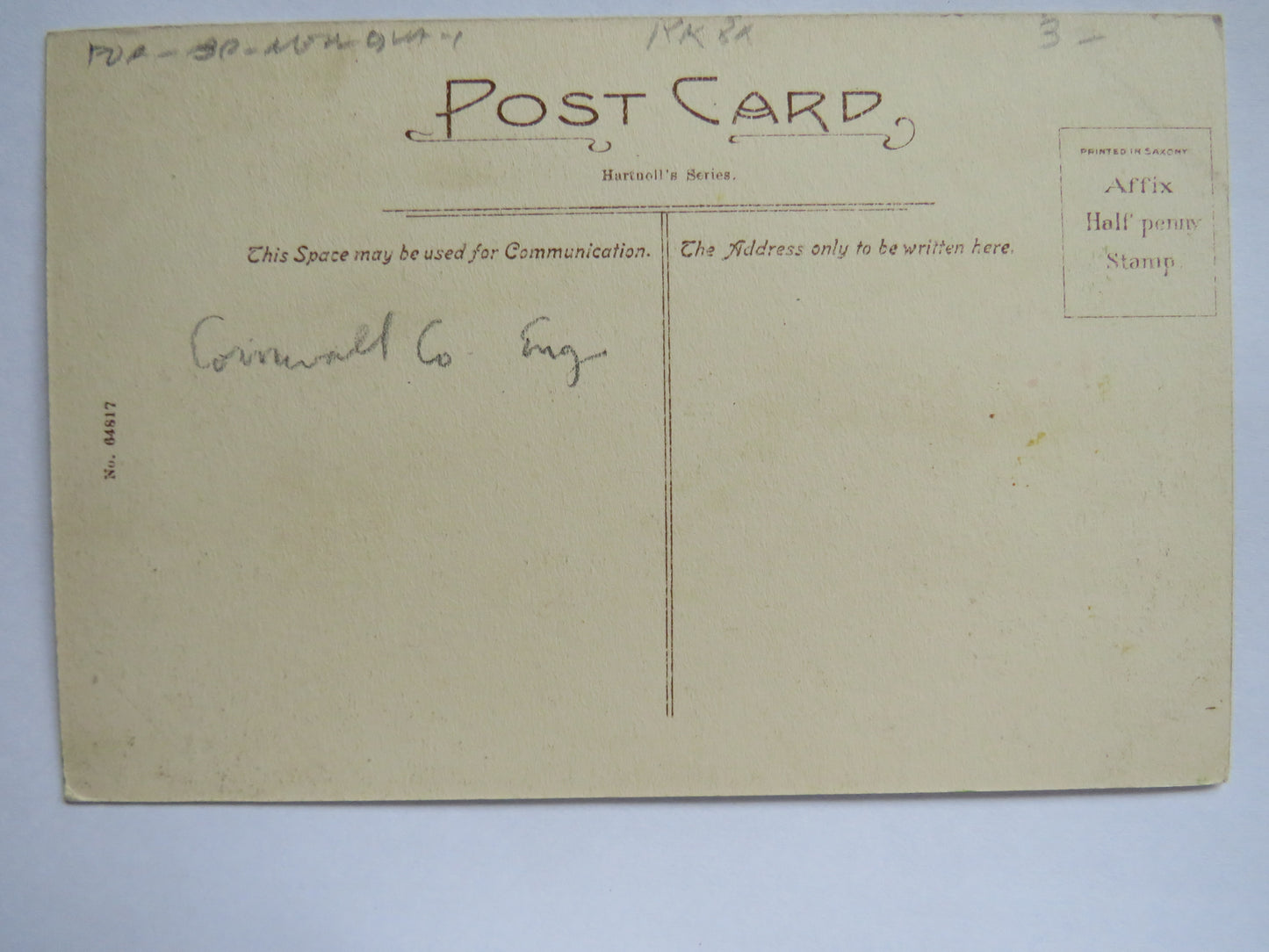 Vintage Postcard of Newquay, Trerice Manor House