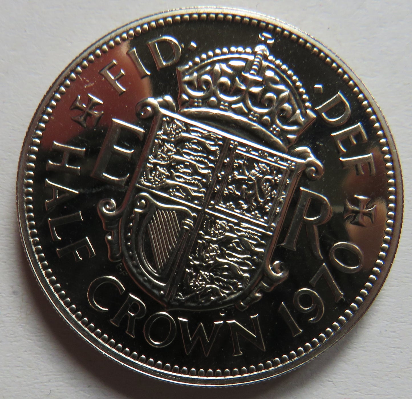 1970 Queen Elizabeth II Proof Halfcrown Coin - Great Britain