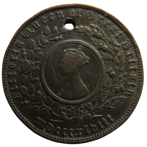 1848 Queen Victoria Model Gothic Crown By H. Hyams