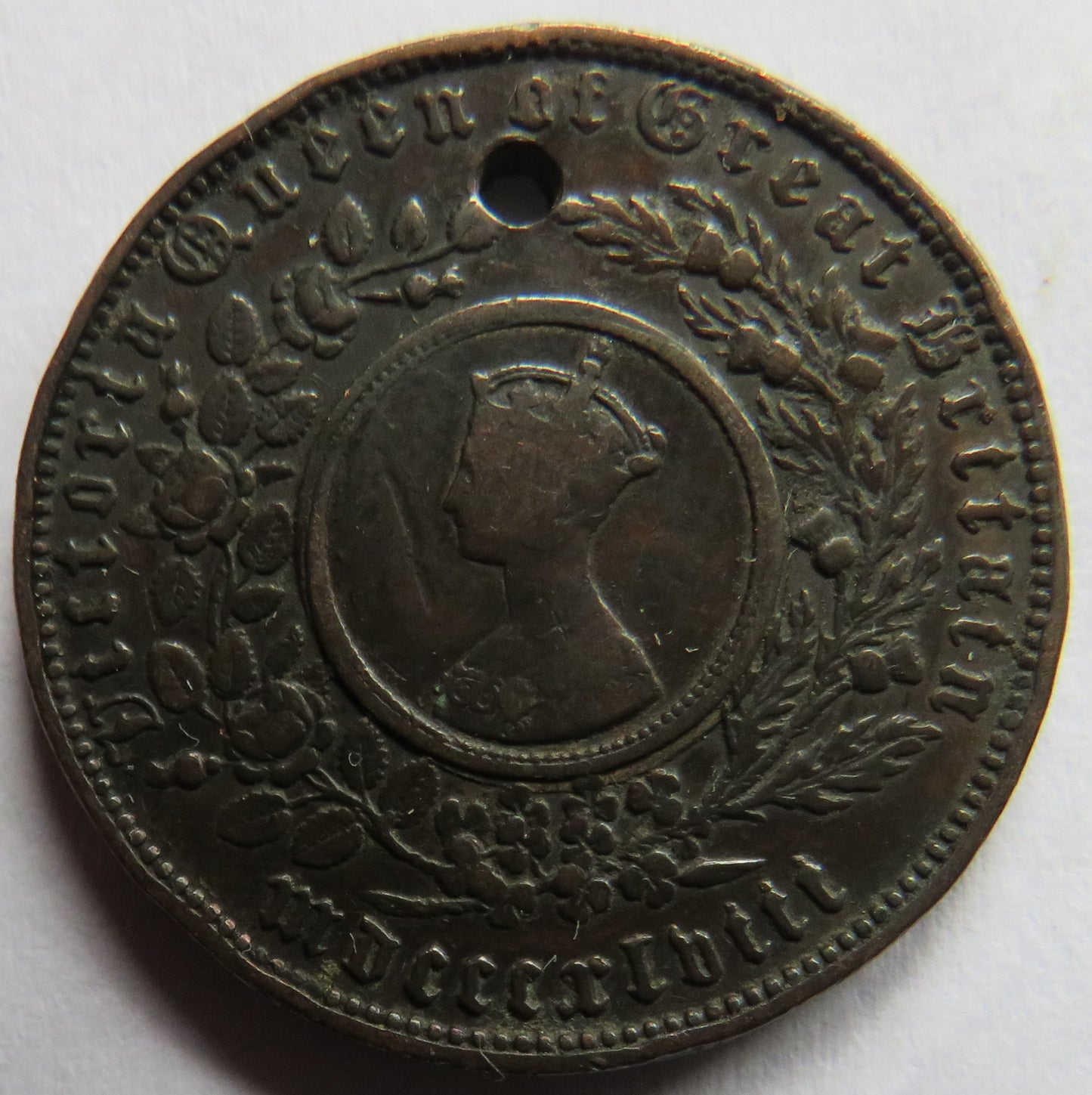 1848 Queen Victoria Model Gothic Crown By H. Hyams