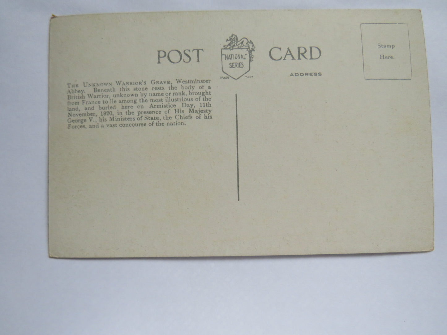Vintage Postcard of Warwick Castle