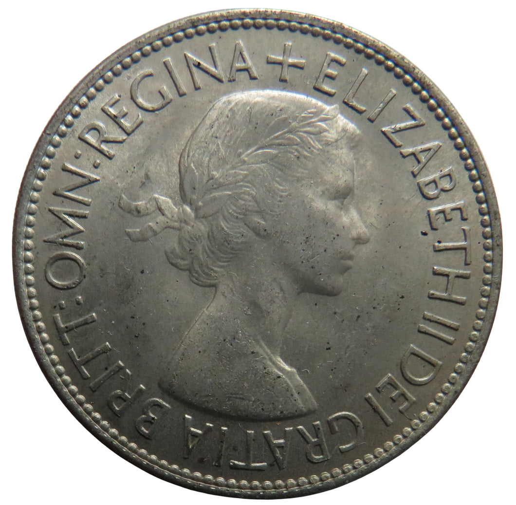 1953 Queen Elizabeth II Halfcrown Coin In High Grade