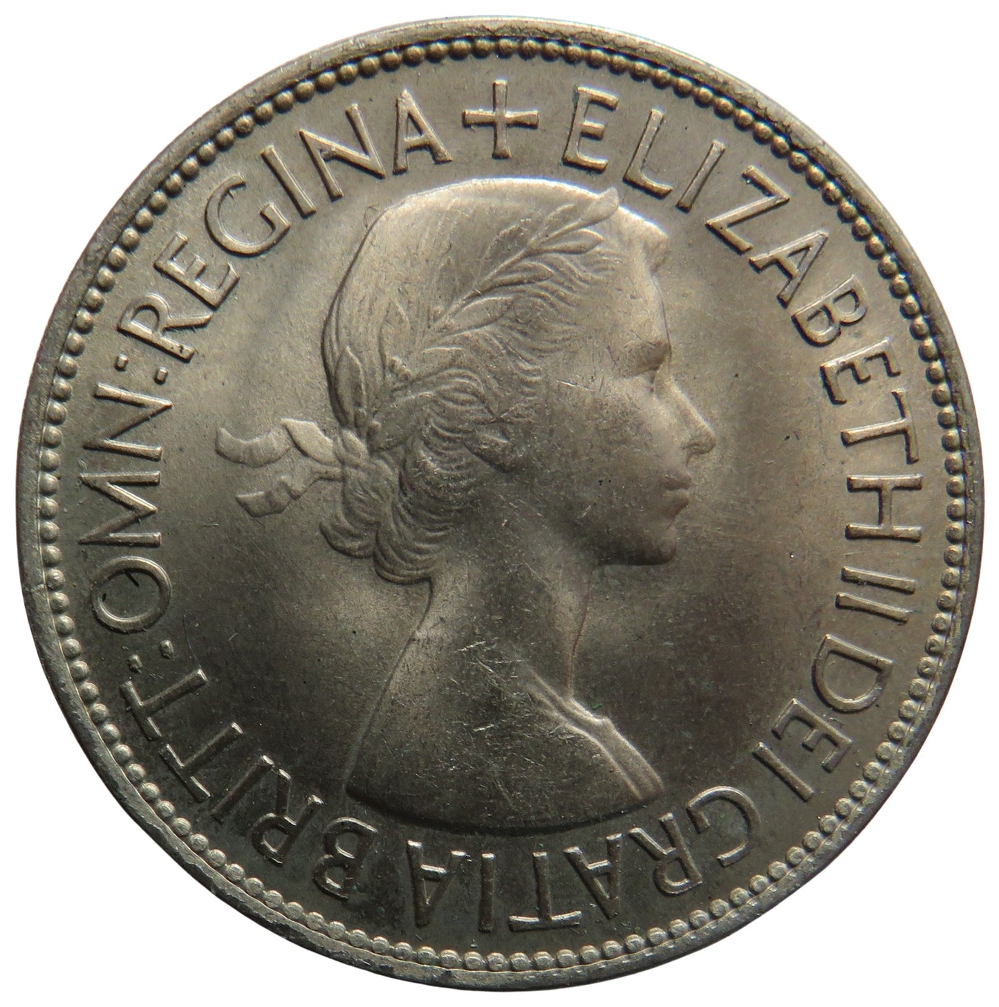 1953 Queen Elizabeth II Halfcrown Coin In High Grade