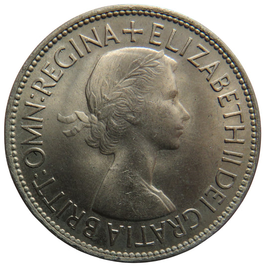 1953 Queen Elizabeth II Halfcrown Coin In High Grade