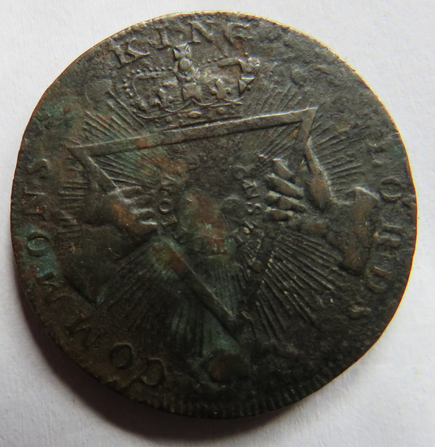 1795 Sise Lane Halfpenny Token Middlesex - London