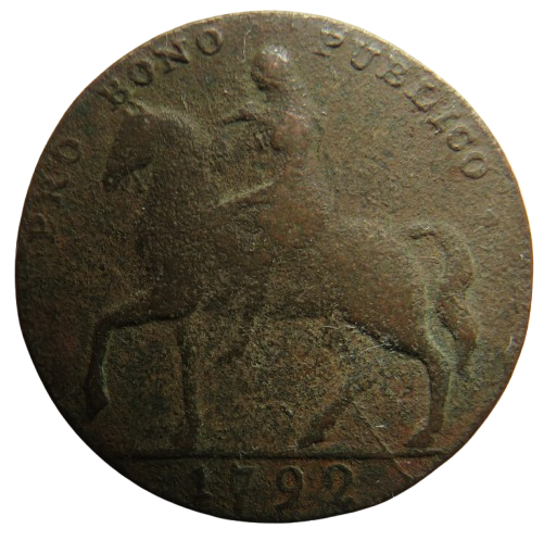 1792 Coventry Halfpenny Token