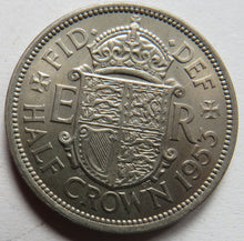 Load image into Gallery viewer, 1953 Queen Elizabeth II Halfcrown Coin In High Grade
