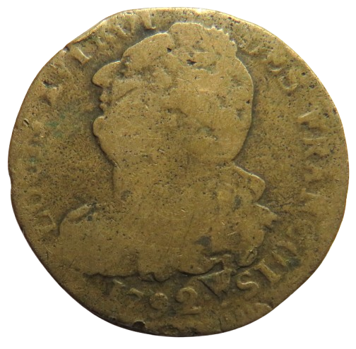 1792-W France 2 Sols Coin