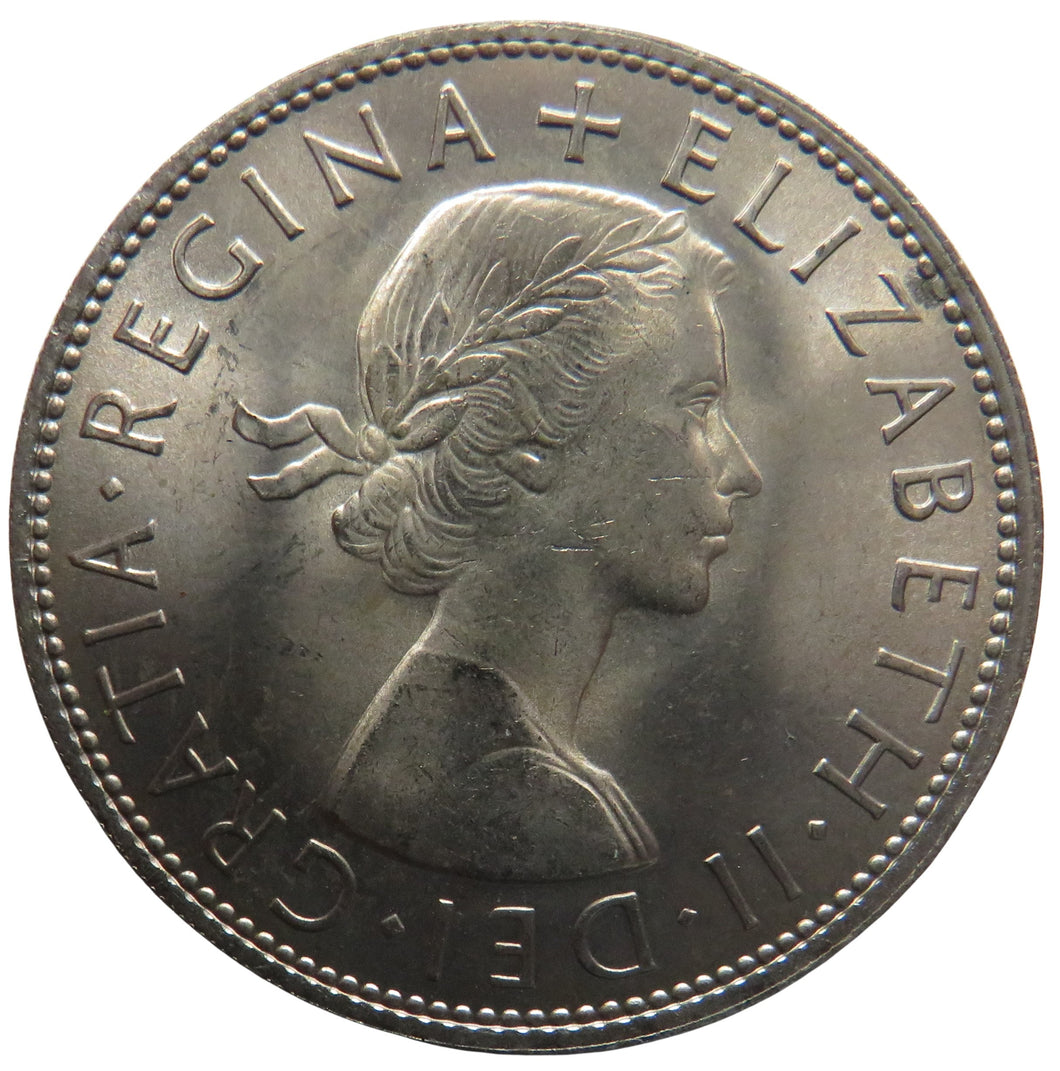 1967 Queen Elizabeth II Halfcrown Coin In High Grade