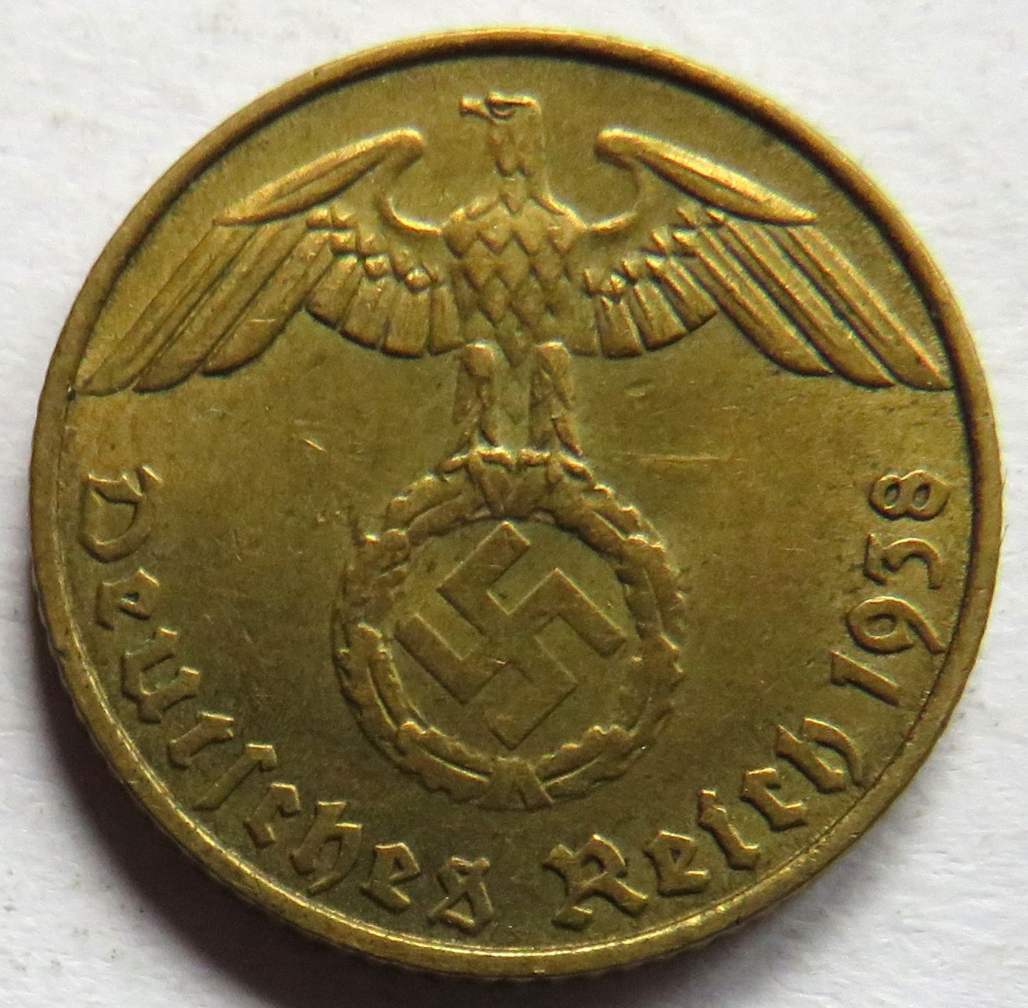 1938-E Germany - Third Reich 5 Reichspfennig Coin