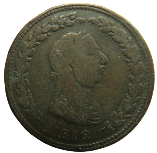 1812 Lower Canada One Penny Token