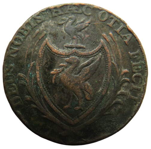 1792 Liverpool Halfpenny Token