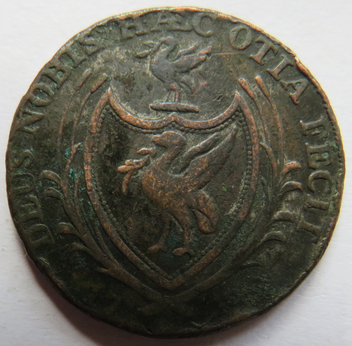 1792 Liverpool Halfpenny Token