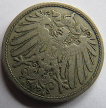 Load image into Gallery viewer, 1900-A Germany 10 Pfennig Coin
