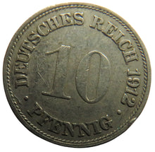 Load image into Gallery viewer, 1912-G Germany 10 Pfennig Coin
