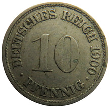 Load image into Gallery viewer, 1900-F Germany 10 Pfennig Coin
