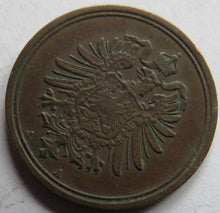 Load image into Gallery viewer, 1887-A Germany 1 One Pfennig Coin
