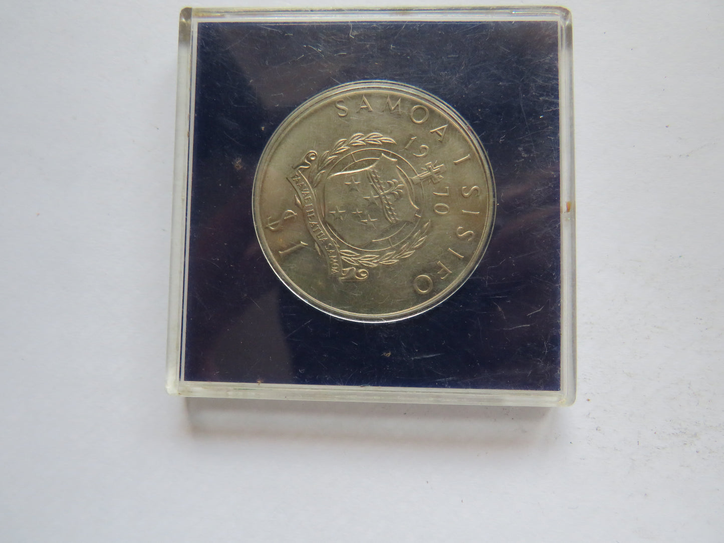 1970 Western Samoa James Cook Commemorative Tala Coin