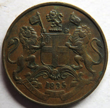 Load image into Gallery viewer, 1835 East India Company 1/4 Quarter Anna Coin
