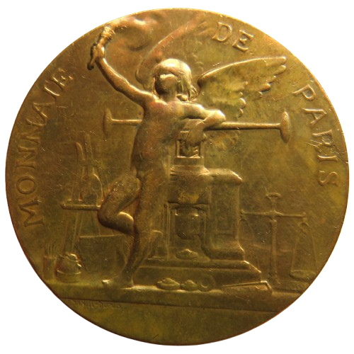 Monnaie De Paris 1900 Commemorative Medal By Daniel Dupuis