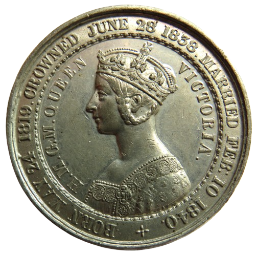 1862 International Exhibition Queen Victoria Commemorative Medal