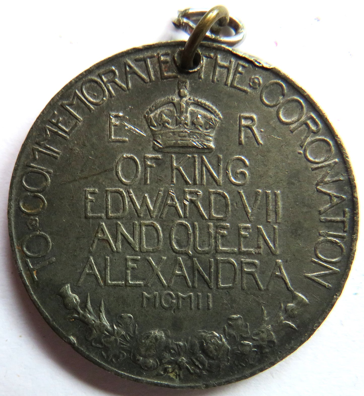 1902 King Edward VII & Queen Alexandra Coronation Medal