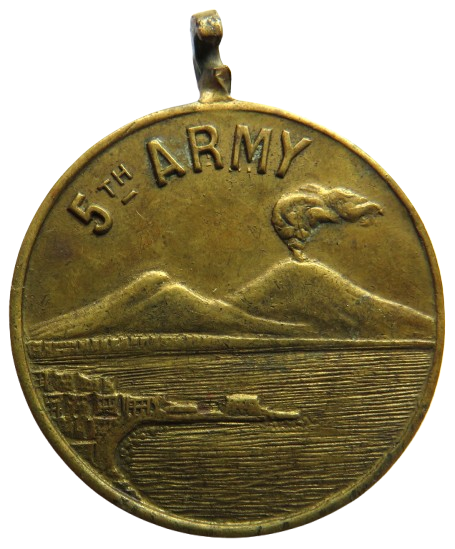 1943 5th Army Commemorative Medal of the Entrance of the Allied Armies In Naples