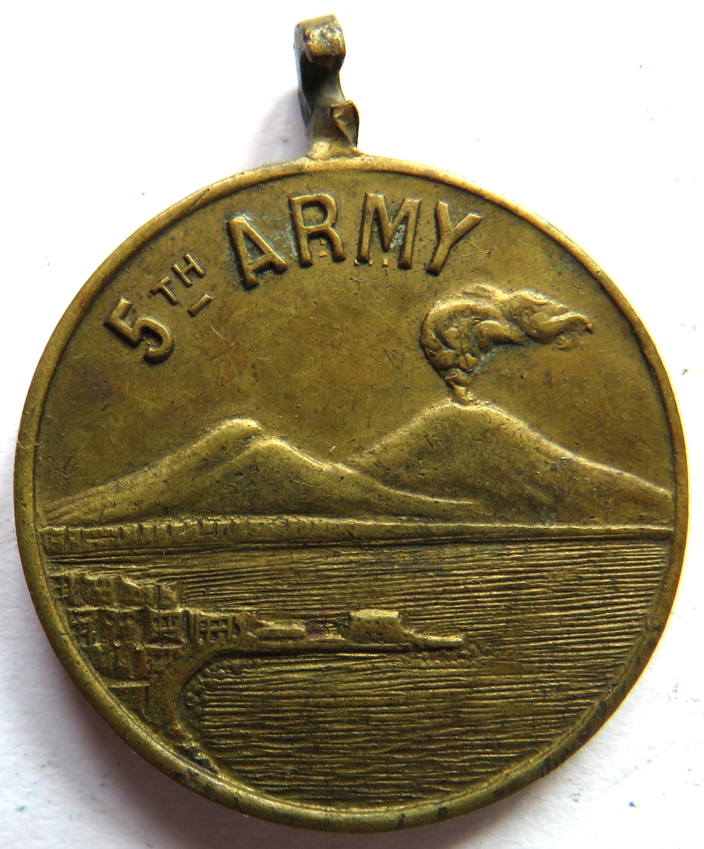 1943 5th Army Commemorative Medal of the Entrance of the Allied Armies In Naples