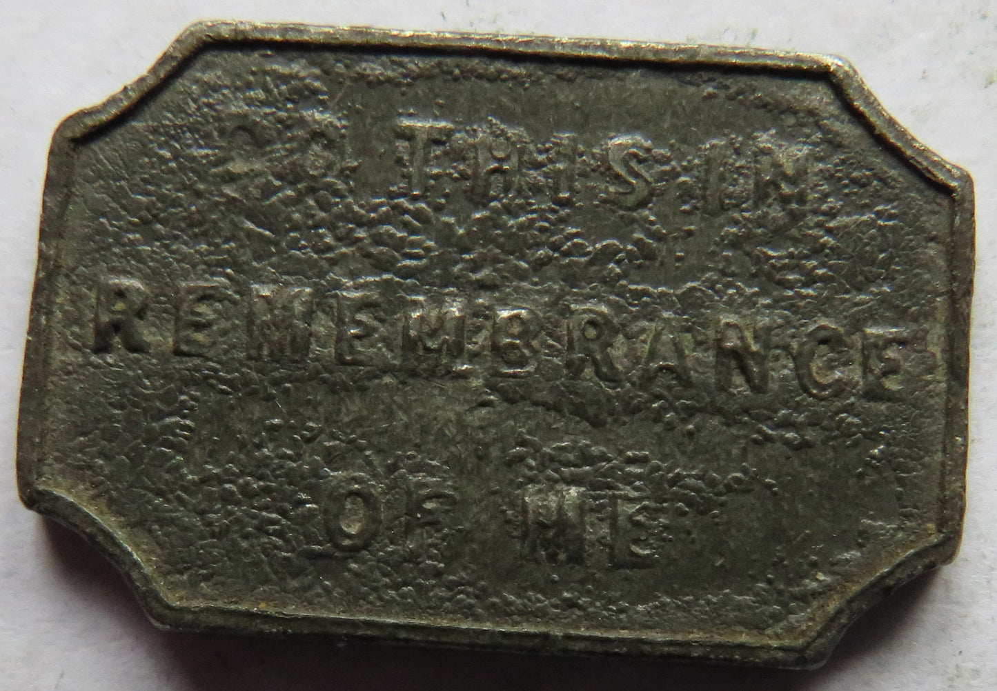 1845 Ellon Free Church Scottish Communion Token