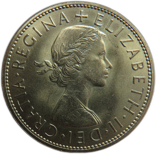 1965 Queen Elizabeth II Halfcrown Coin In High Grade - Great Britain