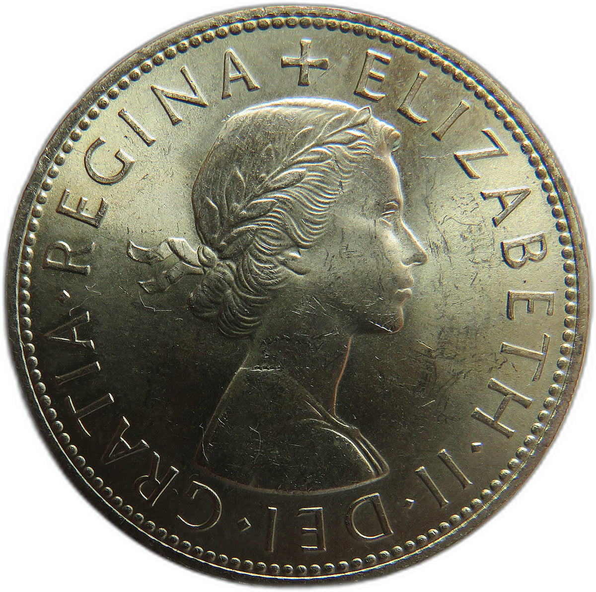 1964 Queen Elizabeth II Halfcrown Coin In High Grade - Great Britain