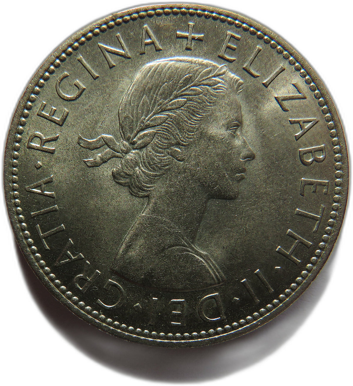 1962 Queen Elizabeth II Halfcrown Coin In High Grade - Great Britain