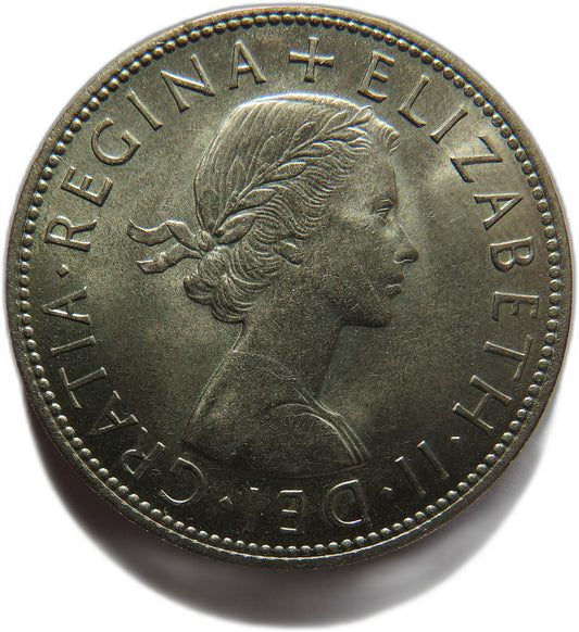 1962 Queen Elizabeth II Halfcrown Coin In High Grade - Great Britain