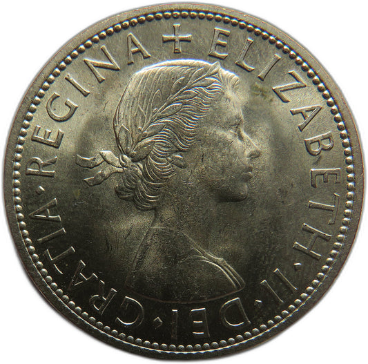 1957 Queen Elizabeth II Halfcrown Coin In High Grade - Great Britain