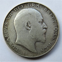 Load image into Gallery viewer, 1906 King Edward VII Silver Halfcrown Coin - Great Britain
